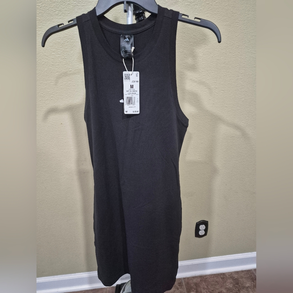 Adidas W FI SL Black Dress JE0199 Size S, M, L, XL